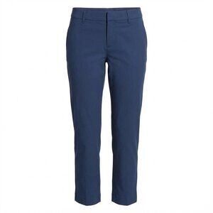 Joie Golda Ankle Pants Blue Dark Navy 6